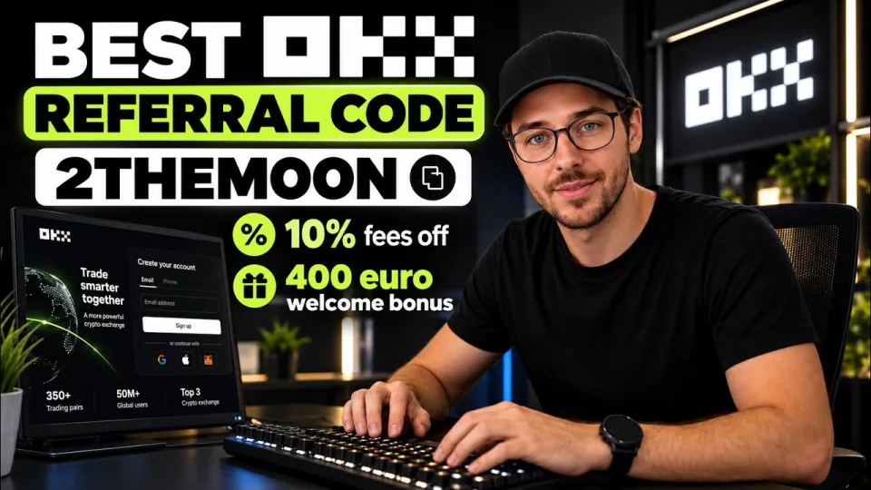 OKX referral code, how to use 2THEMOON at sign-up and what it unlocks